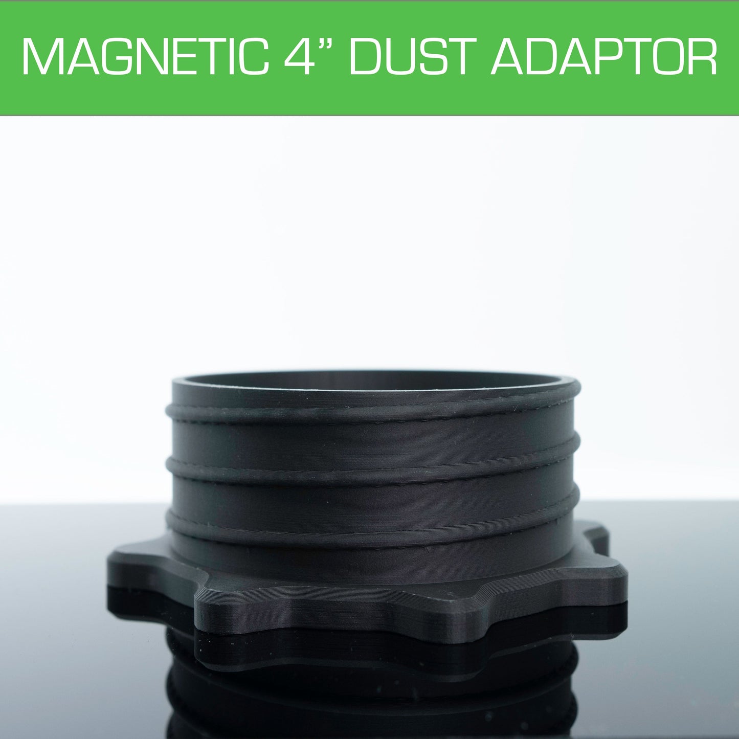 3d-printed Magnetic Hose Adapter 100mm 4" - 3D PRINT FILE