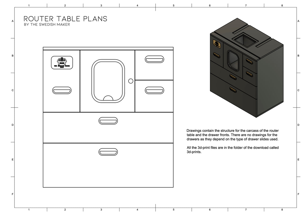 Router Table Plans – The Swedish Maker