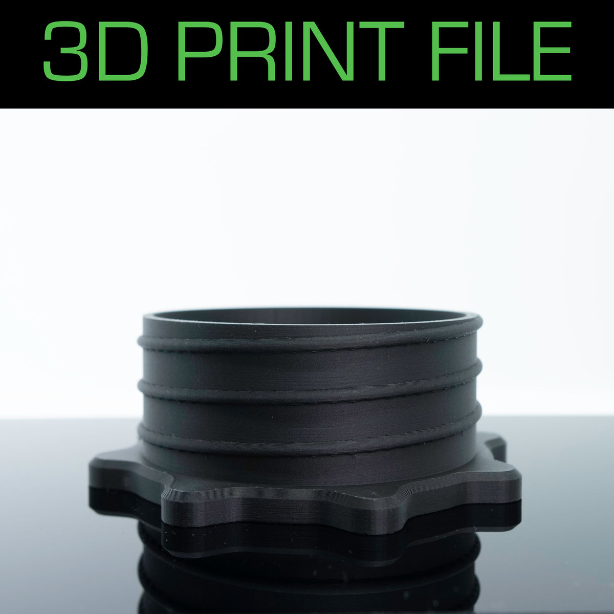3d-printed Magnetic Hose Adapter 100mm 4